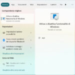 Funzionalità di Windows