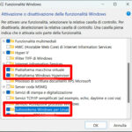 Funzionalità Windows